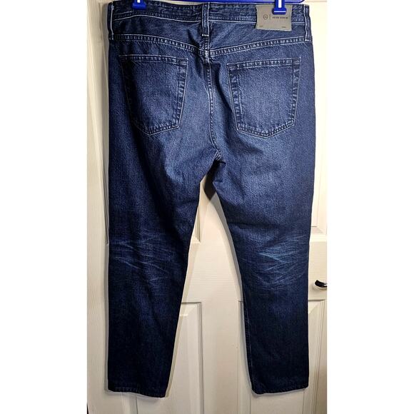 AG-ED Denim Tellis Modern Slim Jeans – Dark Wash, Straight Leg, Men's 34x31 - Picture 2 of 10